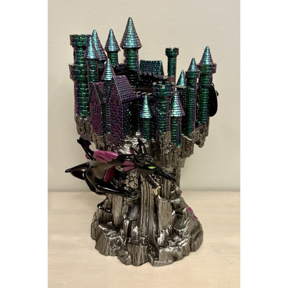 All New Dragon Castle DISNEY 3-Wick Candle Pedestal Bath & Body Works Halloween